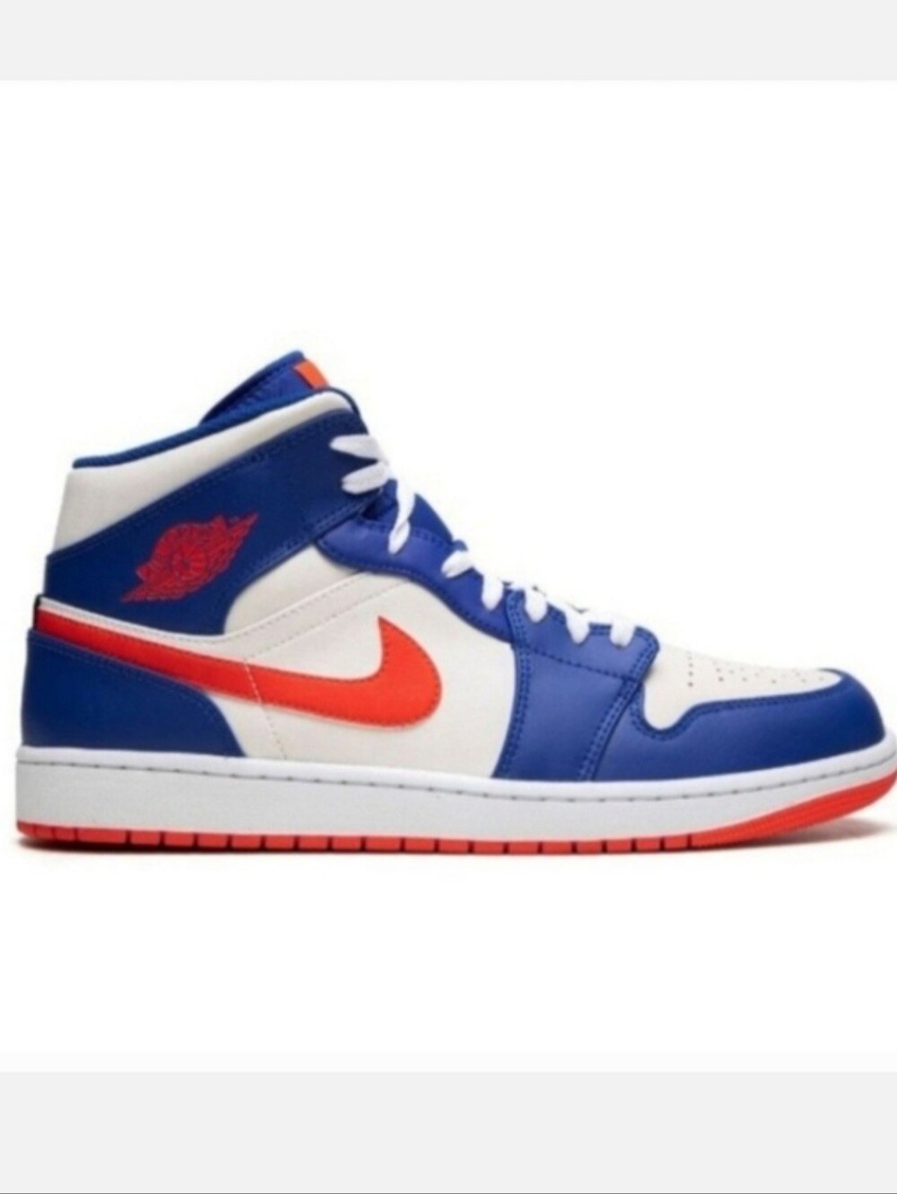 Jordan Men's 1 Mid 'Knicks' Sneaker SZ 17 (FD1029-400)